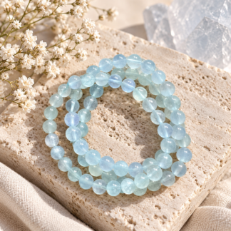 Armband - akvamarin A