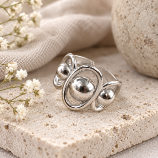 Ring - three silver