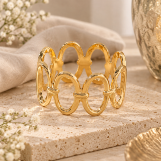 Chain brace - gold