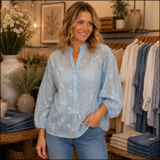Lena blouse - blue