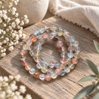 Armband - rabbit hair 8 mm