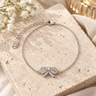 Antoinette brace - silver