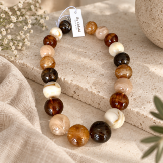 Halsband - marble H113