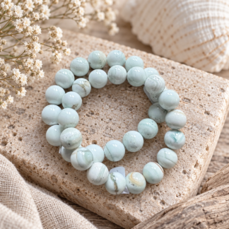 Armband - ocean agat 12 mm