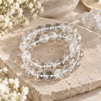 Armband - bergkristall 13 mm