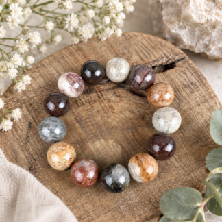 Armband - lodolit/tusen lager 18 mm