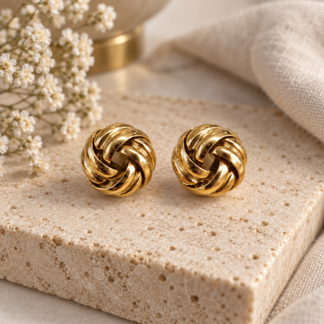 Knot ear - gold