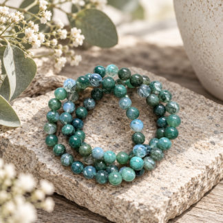 Armband - mossagat 8 mm
