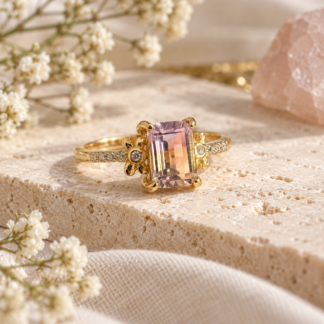 Ring - ametist 2