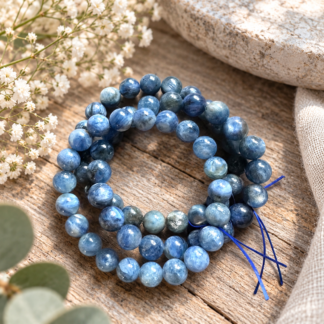 Armband - kyanit 9 mm