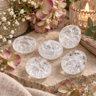 Cuddle - crackle quartz