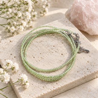 Halsband - peridot