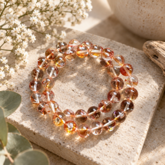 Armband - upphettad golden healer 10mm