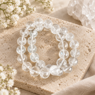 Armband - bergkristall 14 mm