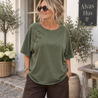 Vanessa t-shirt - army