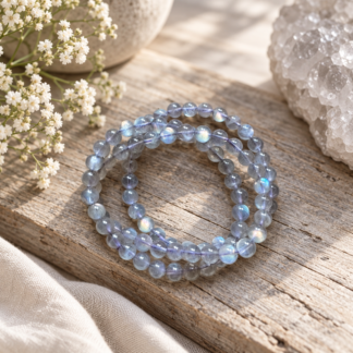 Armband - labradorit AA 7 mm
