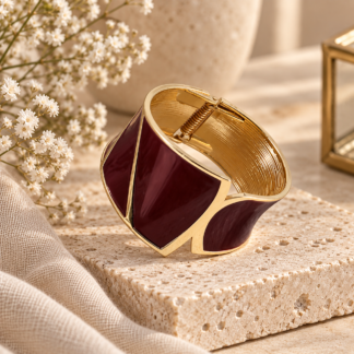 Armband - stelt burgundy