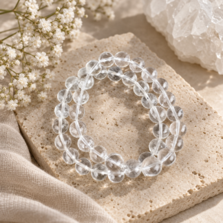 Armband - bergkristall 10 mm