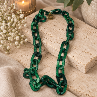 Acrylic long neck - green