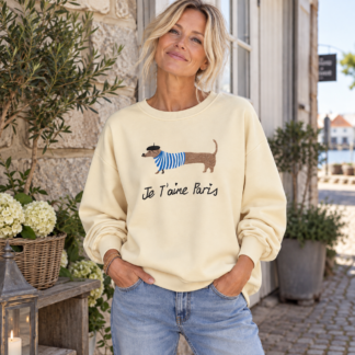 Dog sweatshirt - creme