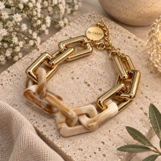 Acrylic brace square - beige