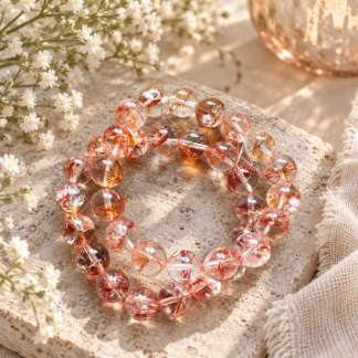 Armband - upphettad golden healer 12 mm