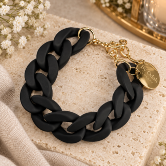 Acrylic brace - black