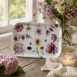 Bricka - Trädgård 33x21