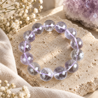 Armband - ametist 18 mm