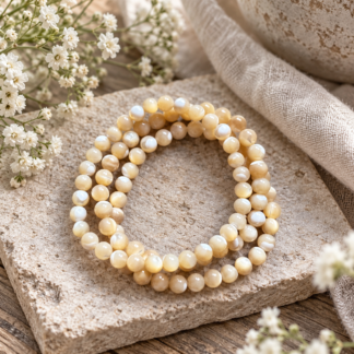 Armband - snäckskal 6 mm