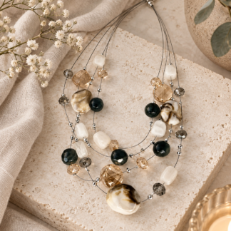 Stone neck - black