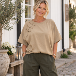 Vanessa t-shirt - camel