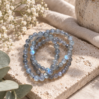 Armband - labradorit AA 8 mm