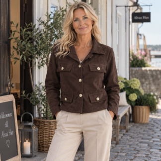 Olga jacket - chocolate